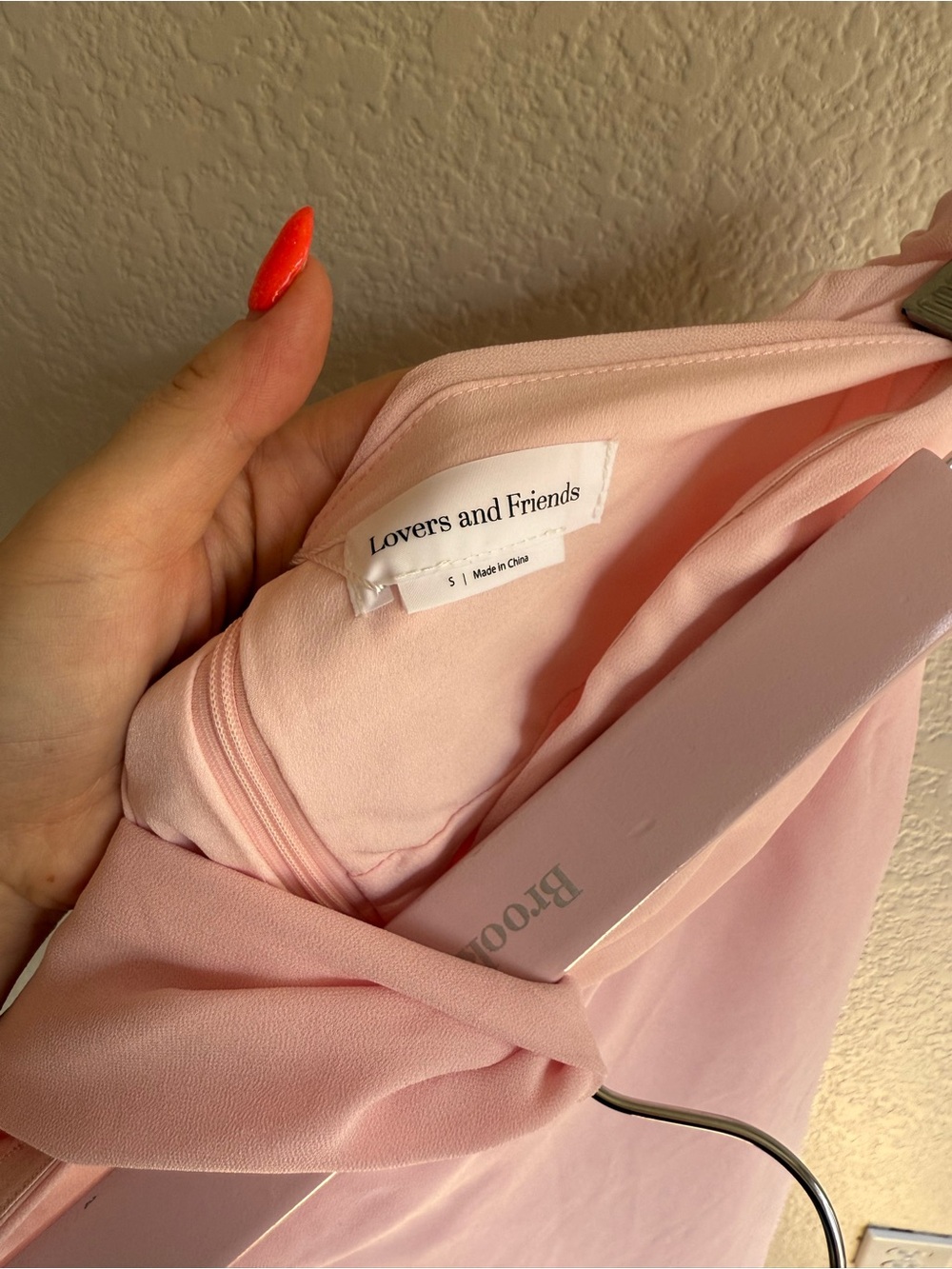 Lovers + Friends Gisele Mini Dress in Blush Pink - Picture 9 of 9